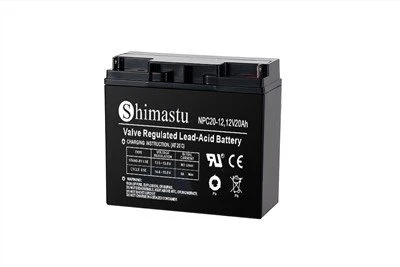 Ceallraí timthriall domhain 12v 20ah agm